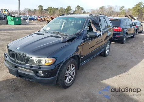 2004 BMW X5 3.0I из США, поврежденный, VIN 5UXFA13574LU22533